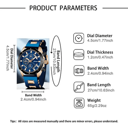 Cobalt — El Reloj de Hombre Que Impone Presencia 🔷