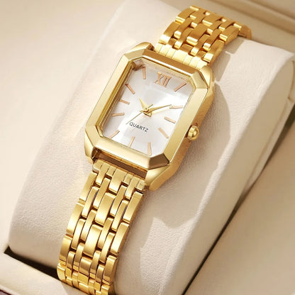 DORIANA Colección Exclusiva de Reloj y Joyas Doradas - DO