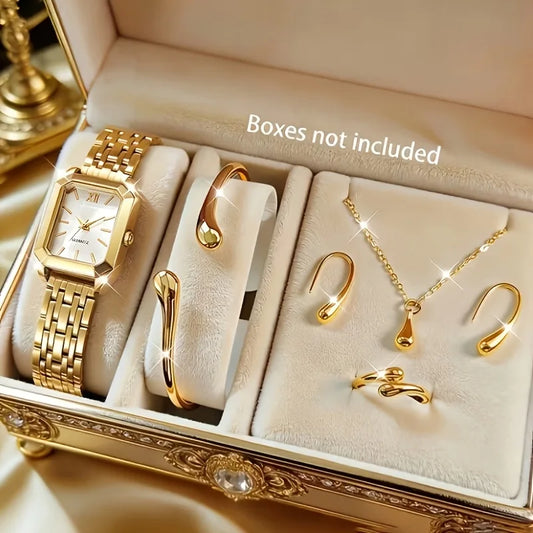 DORIANA Colección Exclusiva de Reloj y Joyas Doradas - DO